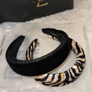 Velvet head band